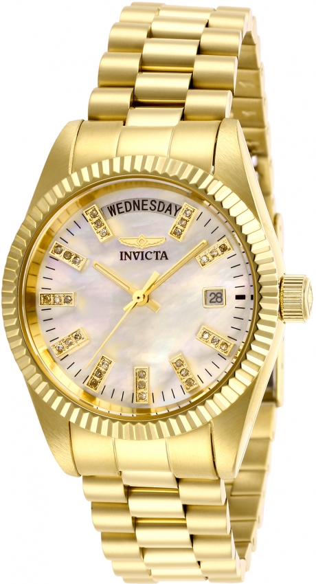

Наручные часы женские INVICTA 29872 золотистые, 29872