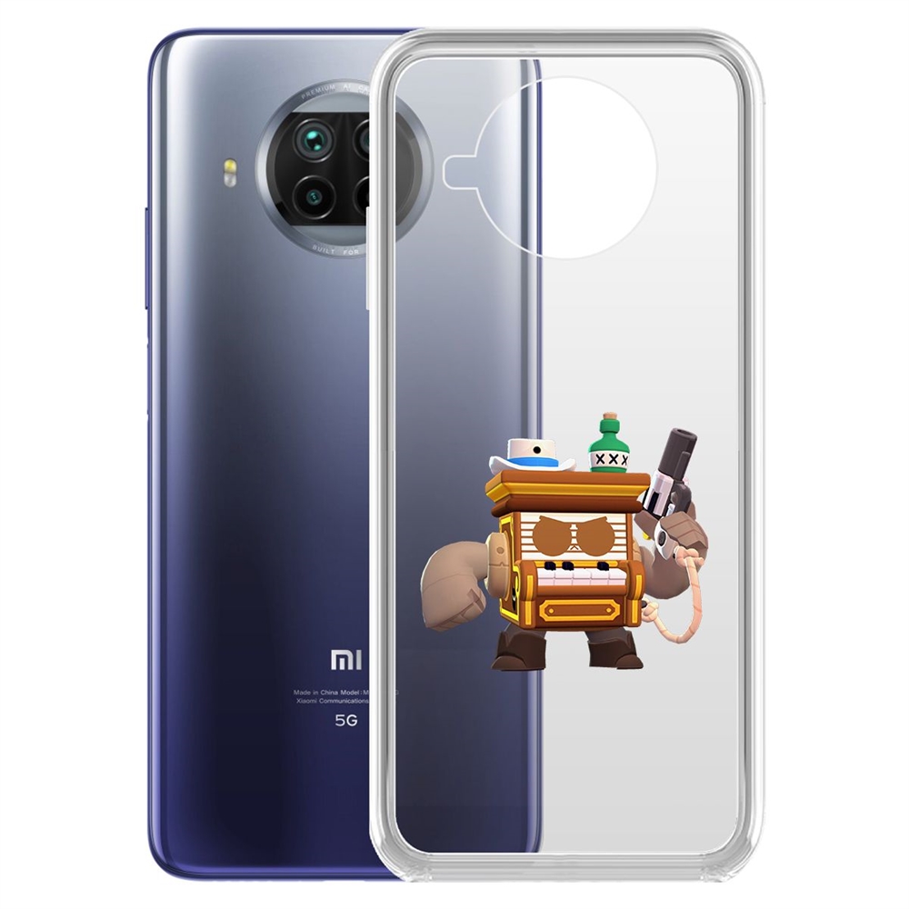 

Чехол-накладка Brawl Stars-8-бит из салуна для Xiaomi Mi 10T Lite