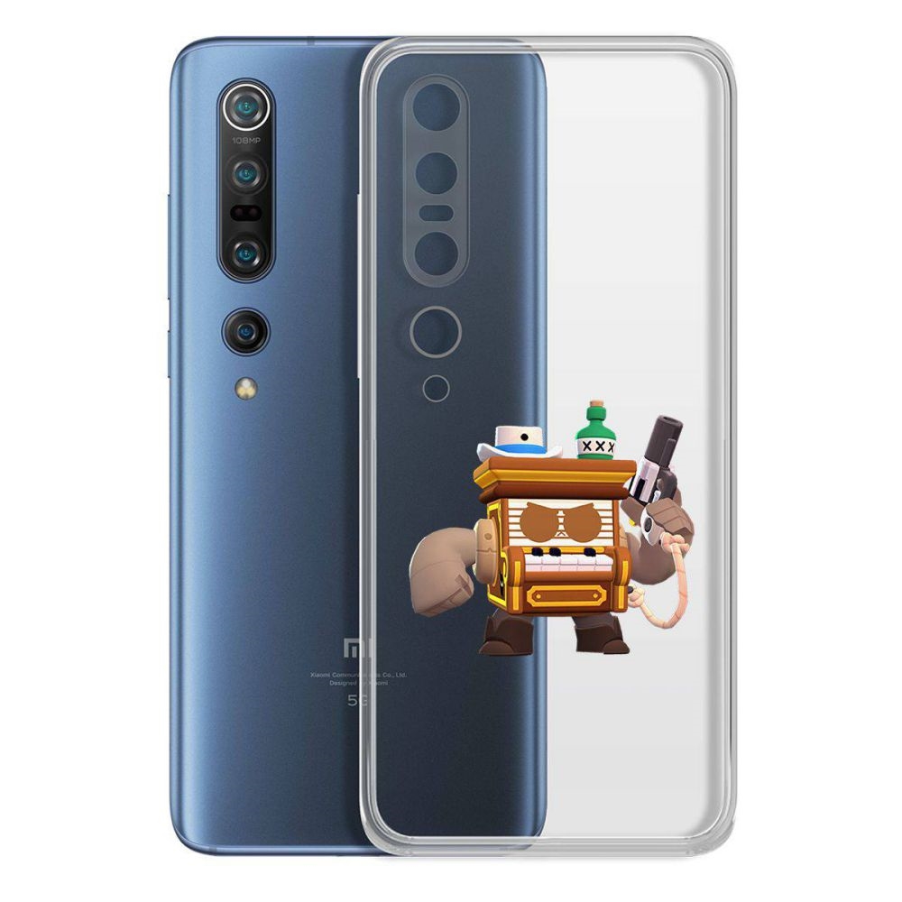 

Чехол-накладка Brawl Stars-8-бит из салуна для Xiaomi Mi 10/Mi 10 Pro