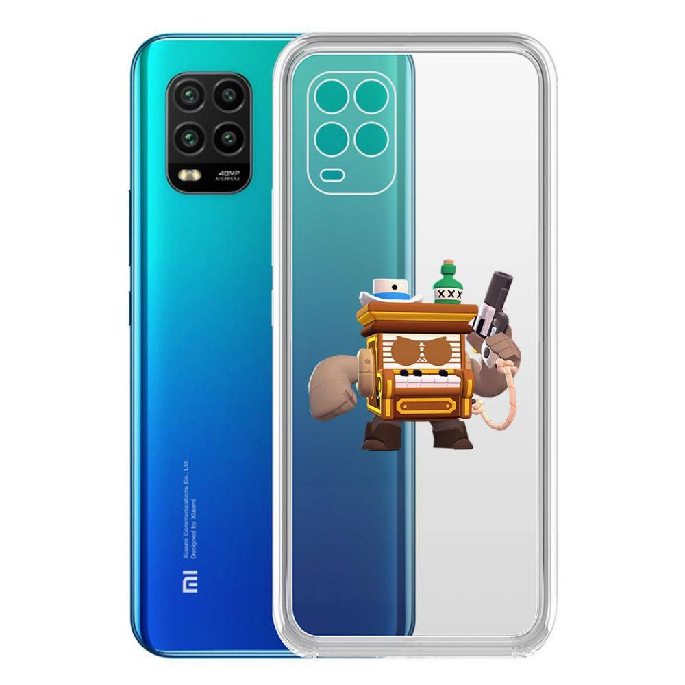 

Чехол-накладка Brawl Stars-8-бит из салуна для Xiaomi Mi 10 Lite