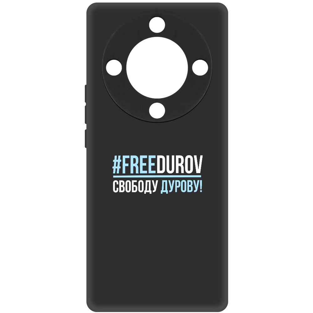 

Чехол-накладка Krutoff Soft Case Свободу Дурову! для Honor X9a черный