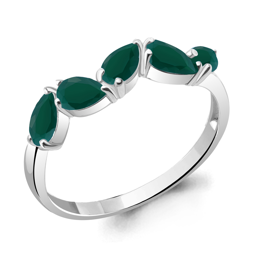 

Кольцо из серебра с агатом Aquamarine Aquamarine 6945709_925_р р, 6945709_925_р