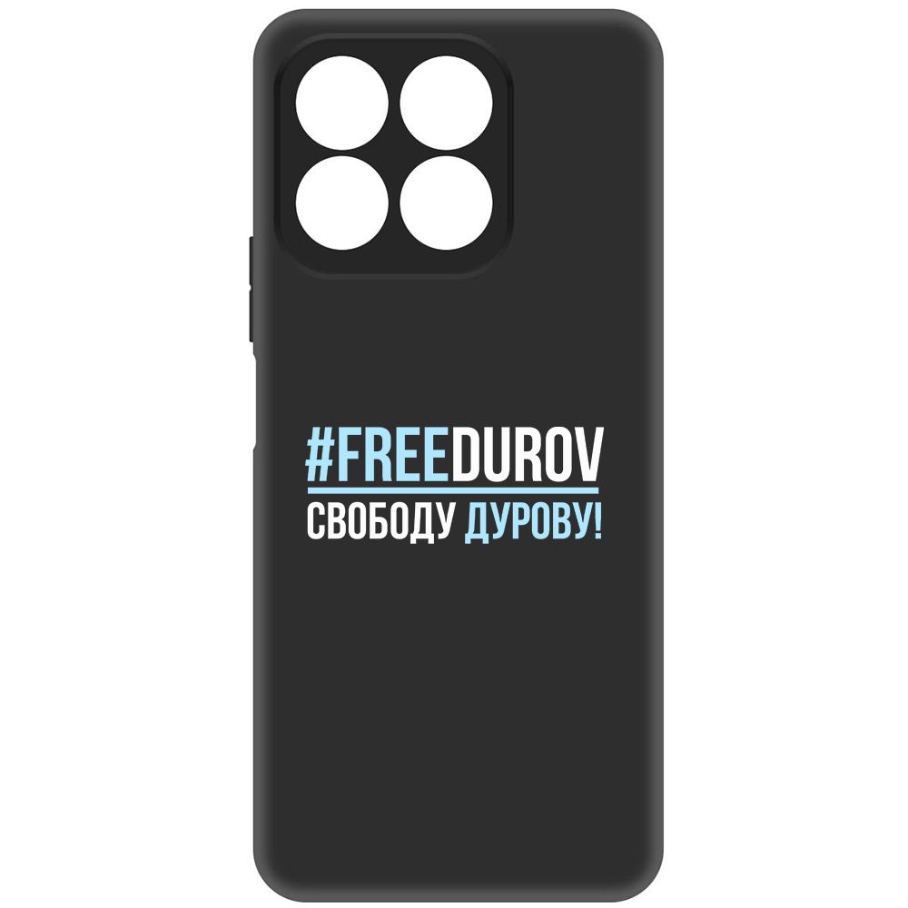 

Чехол-накладка Krutoff Soft Case Свободу Дурову! для Honor X8b черный