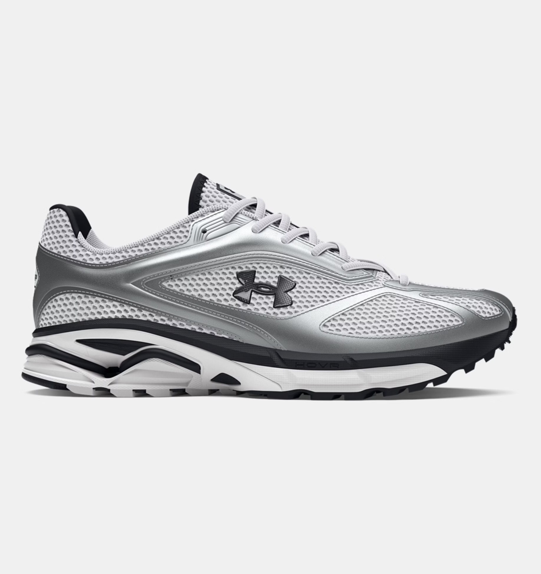 Кроссовки Under Armour для мужчин, серебристые-106, размер 4,5 US, 3027595