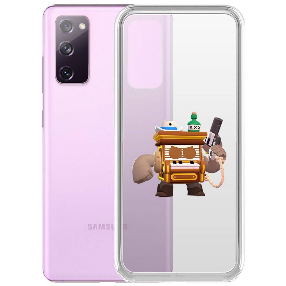 

Чехол-накладка Brawl Stars-8-бит из салуна для Samsung Galaxy S20 FE