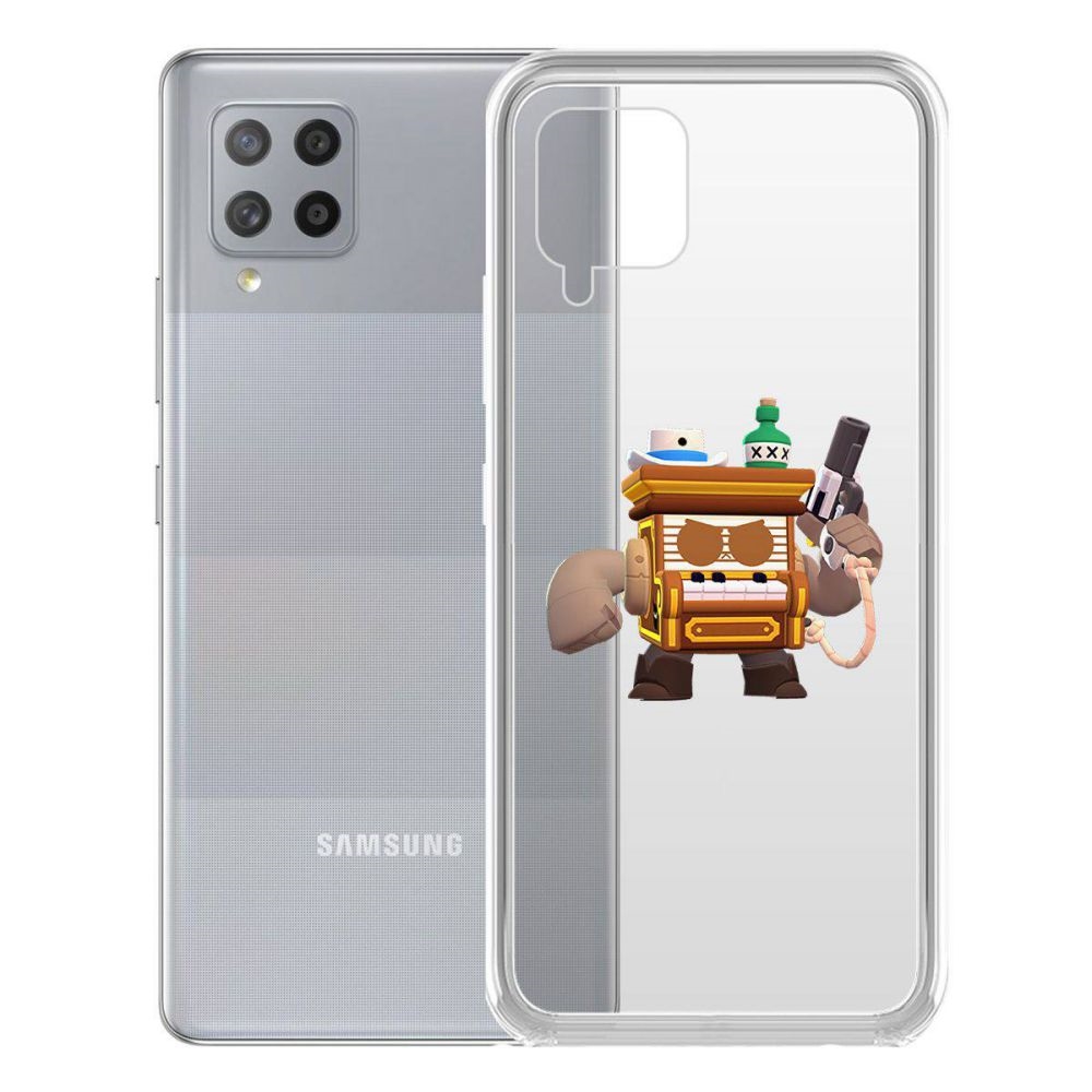 

Чехол-накладка Brawl Stars-8-бит из салуна для Samsung Galaxy A42 5G (A426)