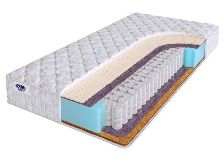 

Матрас SkySleep 175 x 230NATURE Anatomic Medium S500, Белый, NATURE ANATOMIC MEDIUM S500