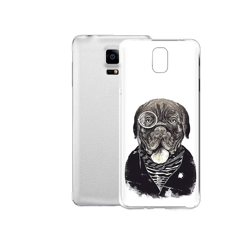 

Чехол MyPads Tocco для Samsung Galaxy Note Edge солидный песик (PT11952.563.615), Прозрачный, Tocco