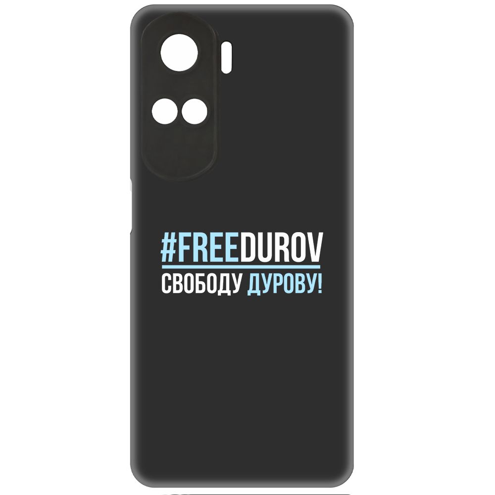 

Чехол-накладка Krutoff Soft Case Свободу Дурову! для Honor 90 Lite черный