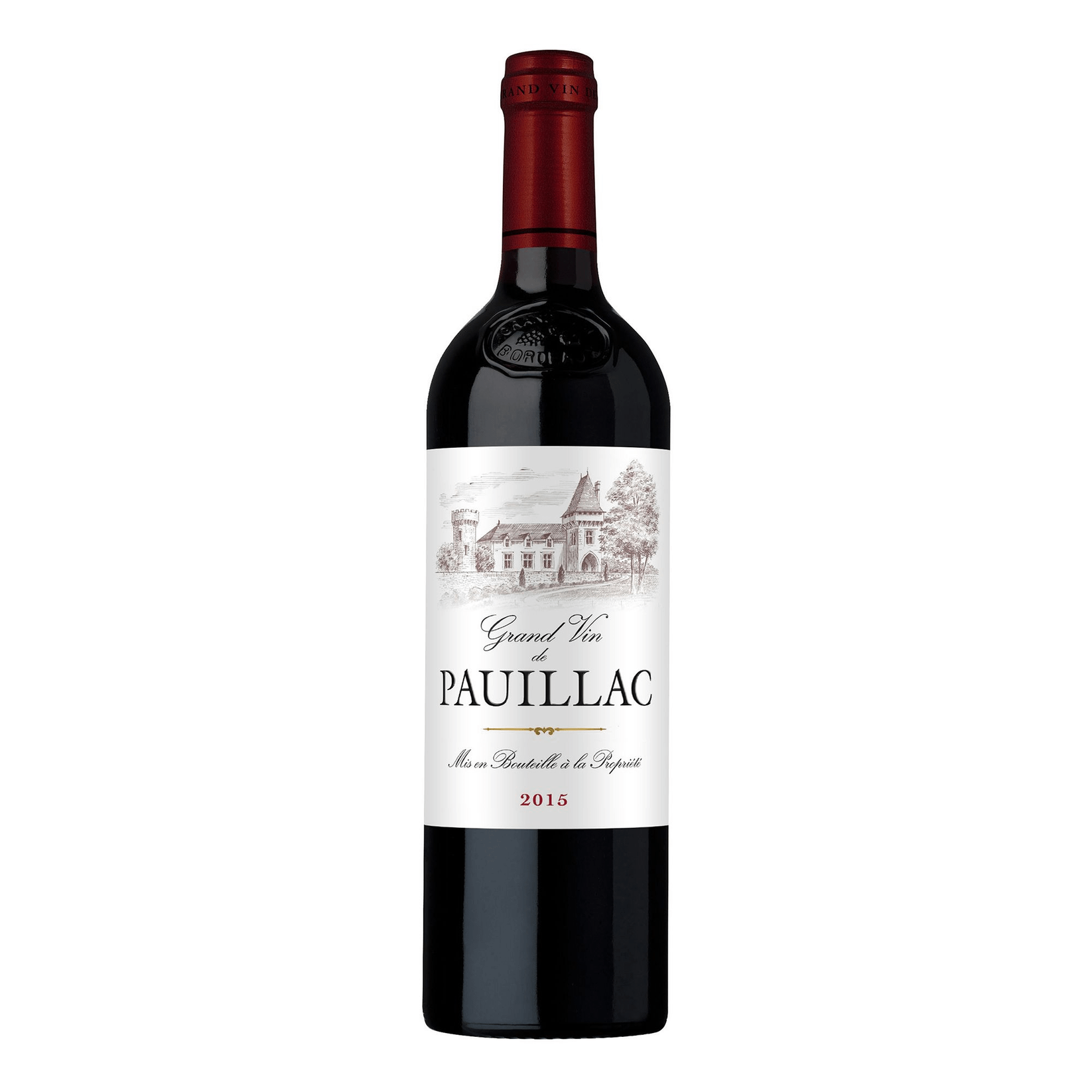 

Вино Ginestet Grand Vin de Pauillac красное сухое 12,5% 0,75 л Франция