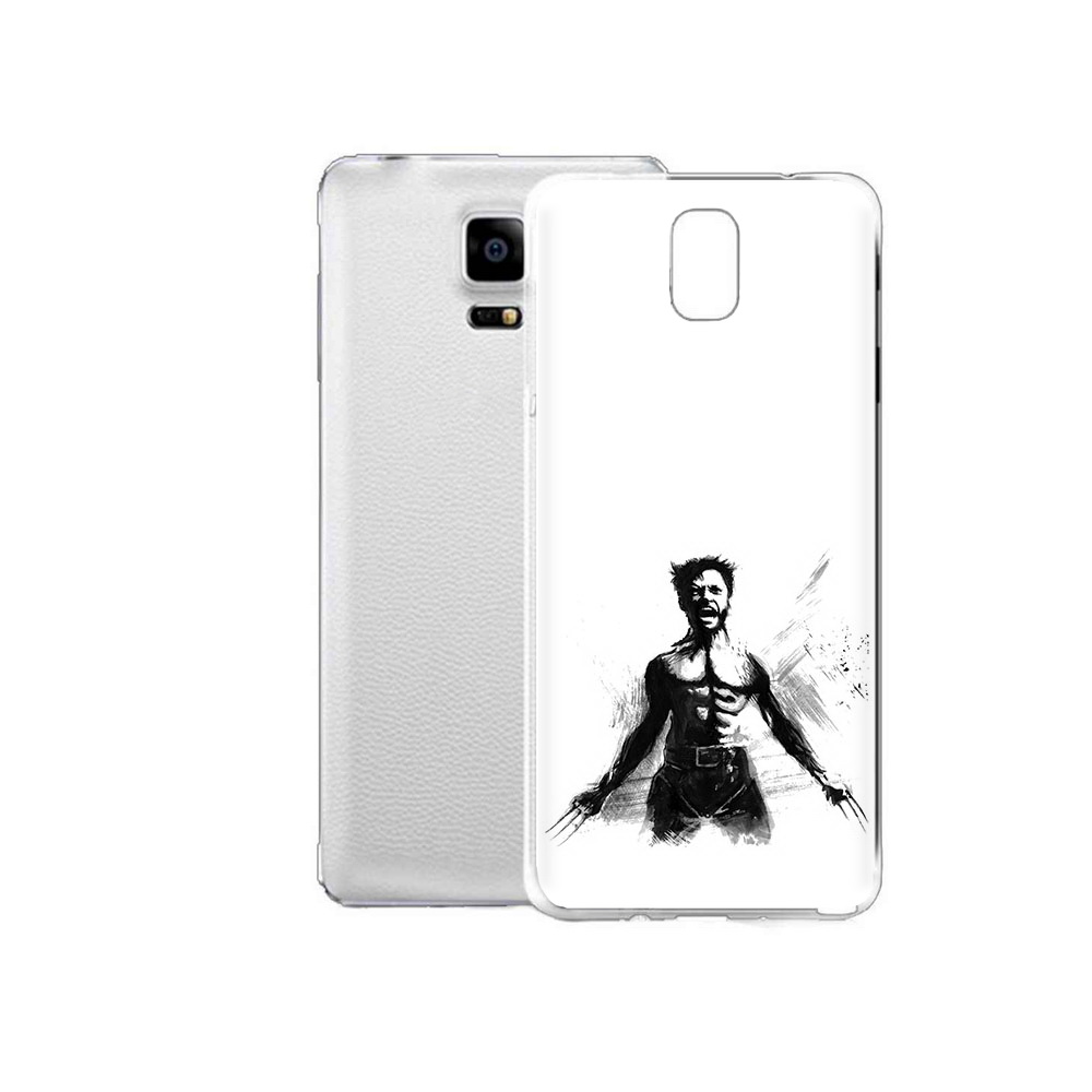 

Чехол MyPads Tocco для Samsung Galaxy Note Edge росомаха (PT11952.563.587), Прозрачный, Tocco