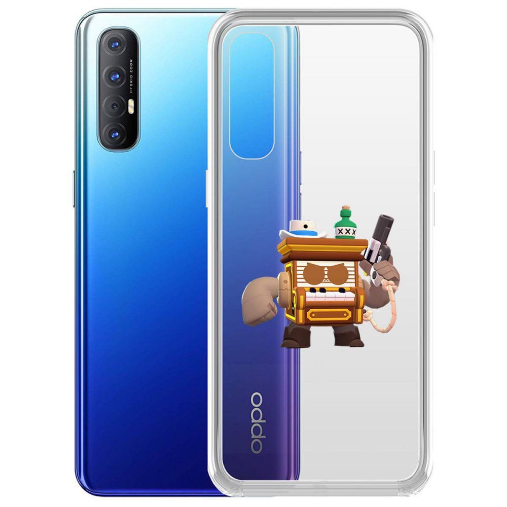 

Чехол-накладка Brawl Stars-8-бит из салуна для Oppo Reno3 Pro