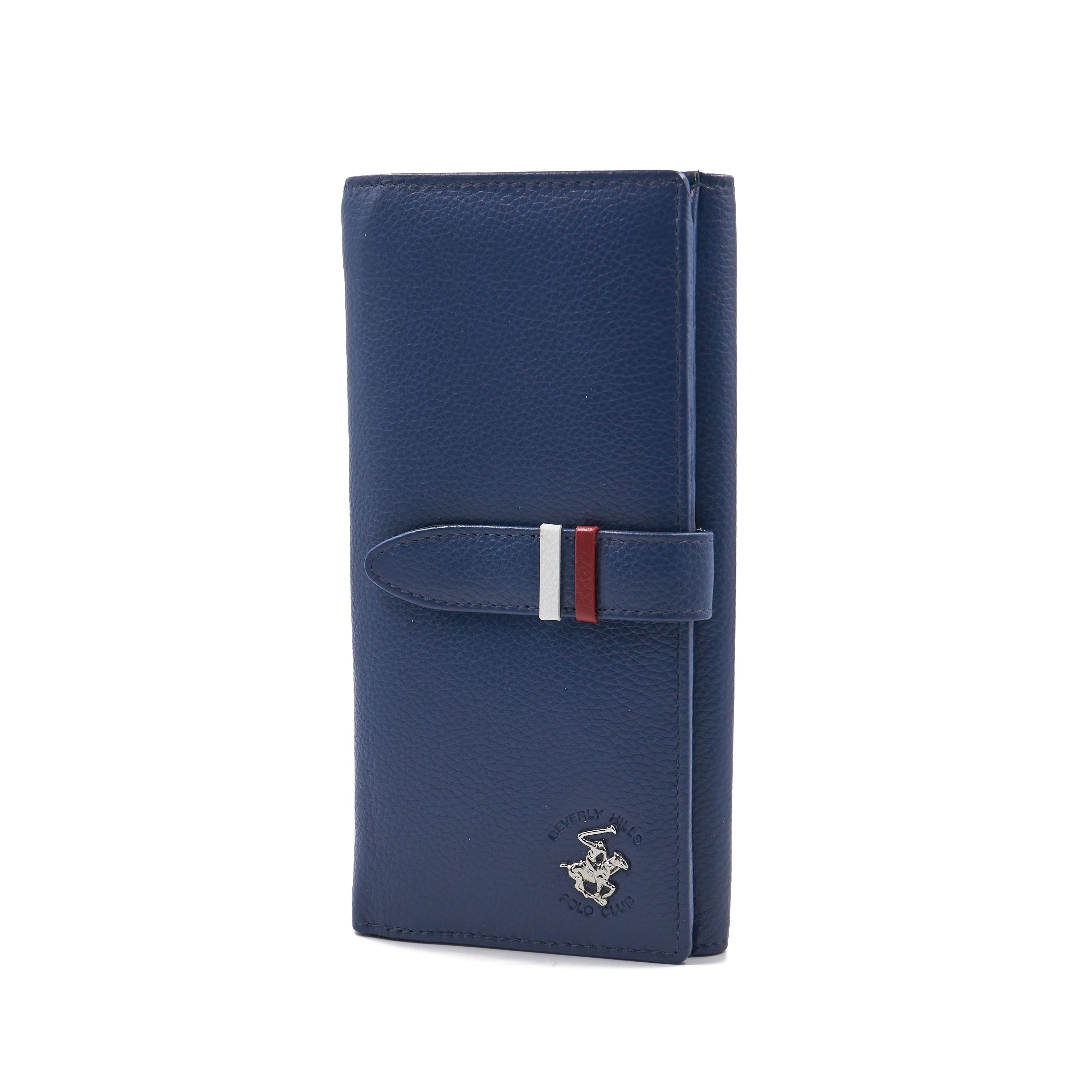 

Кошелек женский Beverly Hills Polo Club BH-1350 синий/темно-синий, BH-1350