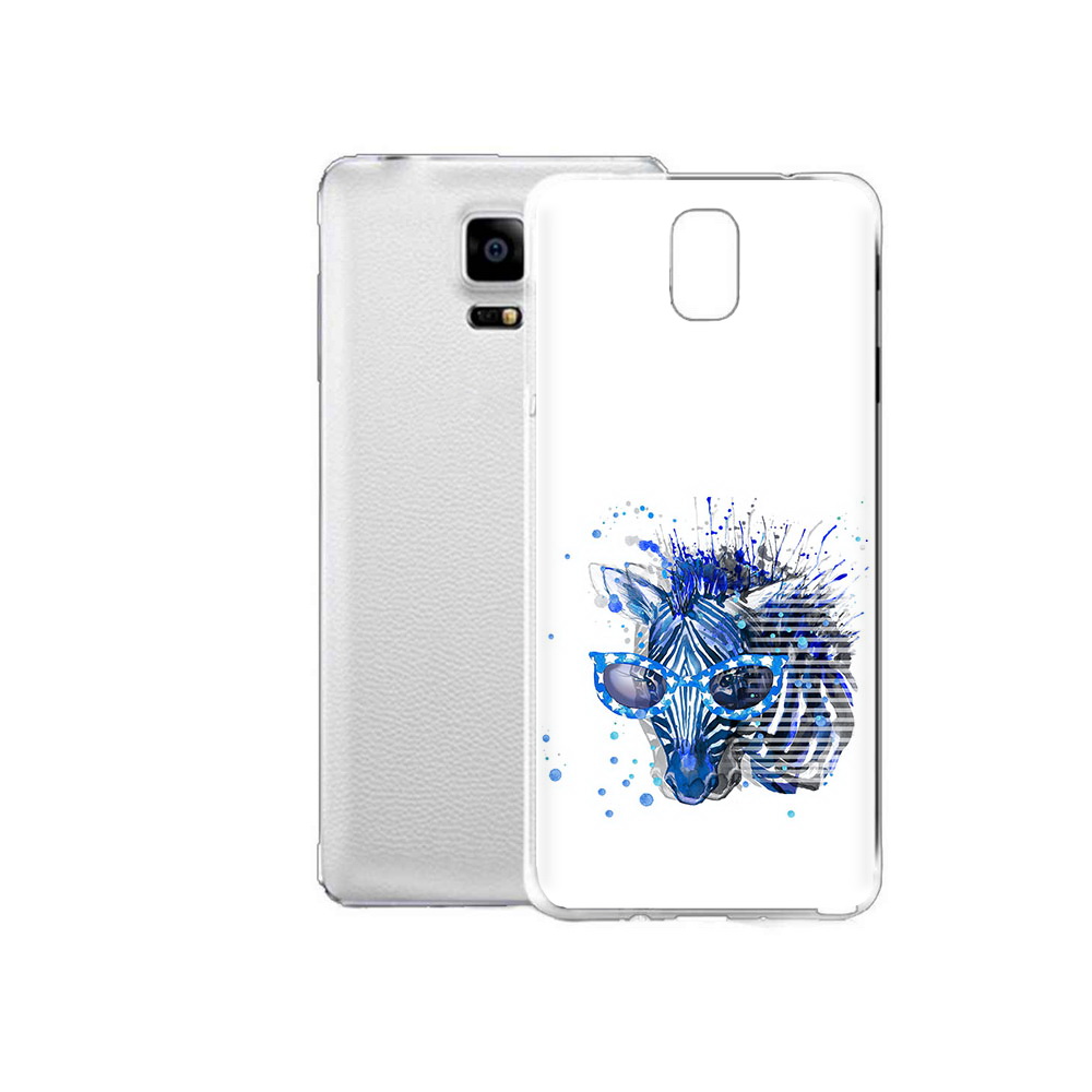 

Чехол MyPads Tocco для Samsung Galaxy Note Edge расплывчатая зебра (PT11952.563.577), Прозрачный, Tocco