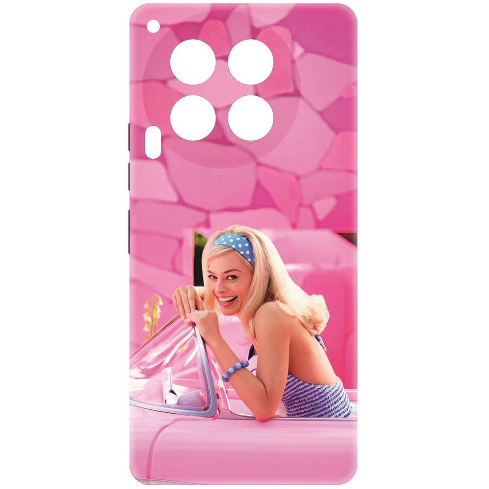 

Чехол-накладка Krutoff Soft Case Барби в розовом для TECNO Camon 30 5G черный