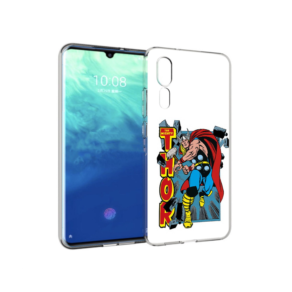 

Чехол MyPads Tocco для ZTE Axon 10 Pro тор комикс (PT134302.444.645), Прозрачный, Tocco