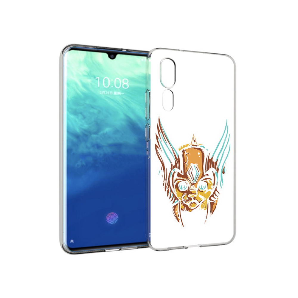 

Чехол MyPads Tocco для ZTE Axon 10 Pro тор абстракция (PT134302.444.644), Прозрачный, Tocco