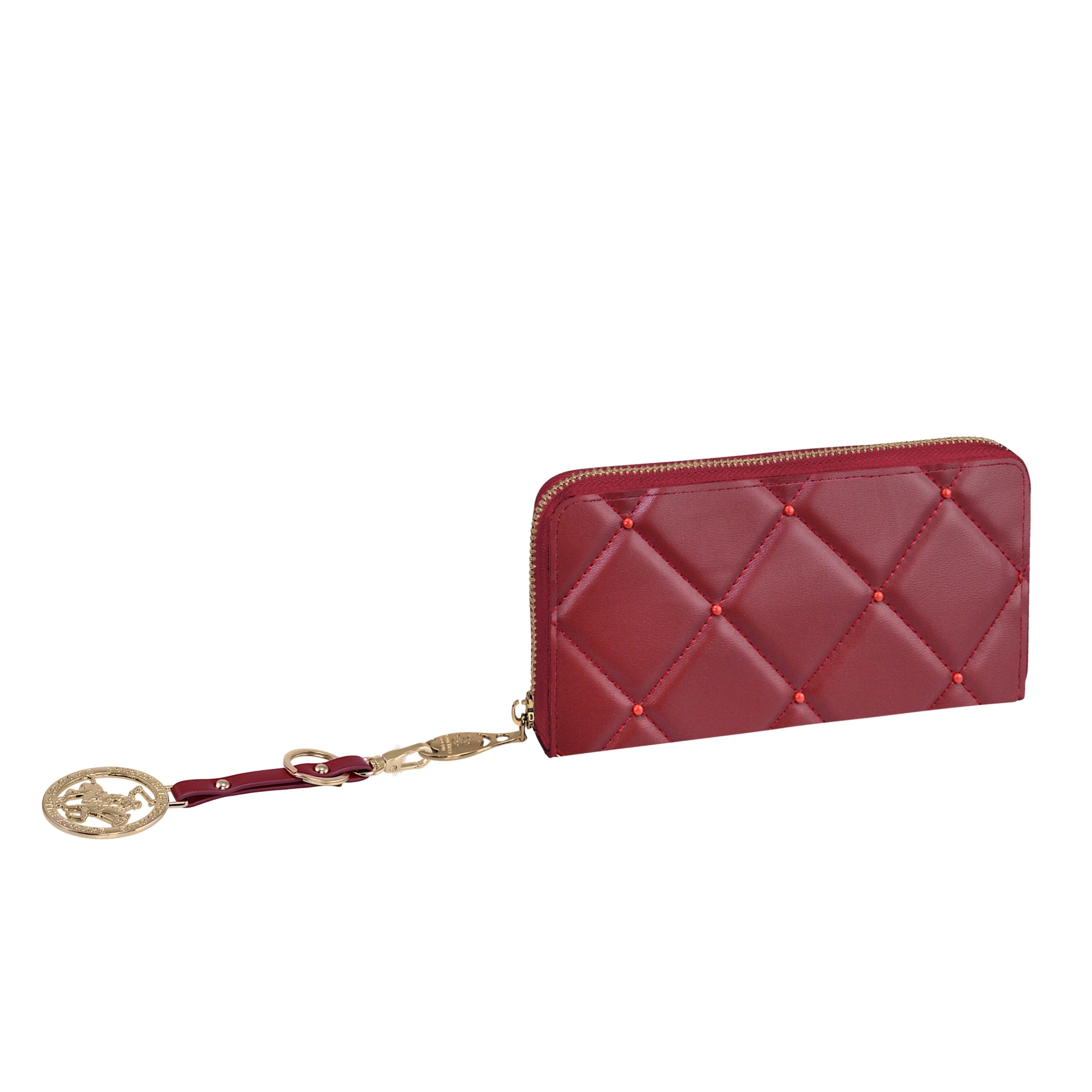 

Кошелек женский Beverly Hills Polo Club BH-3095 красный, BH-3095