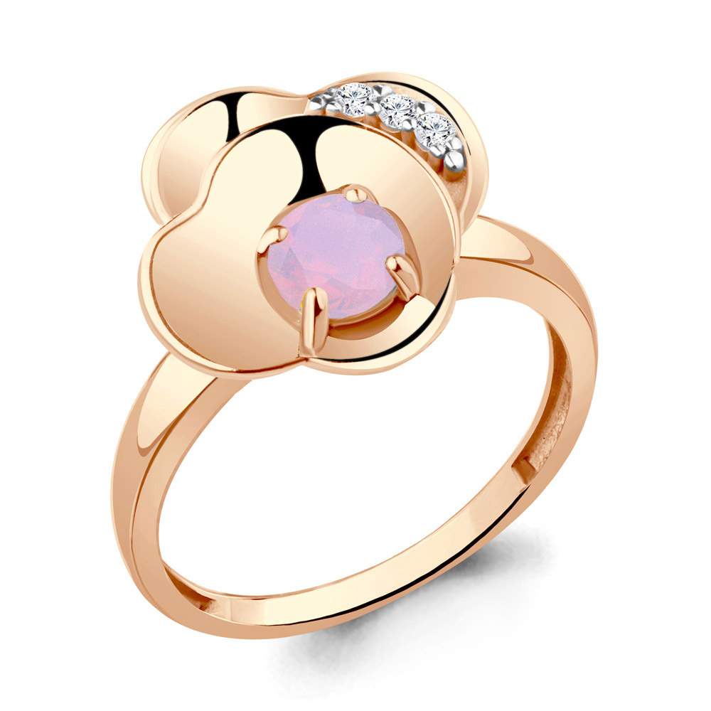 

Кольцо из серебра с фианитом Aquamarine Aquamarine 69449606А_925_з р, 69449606А_925_з