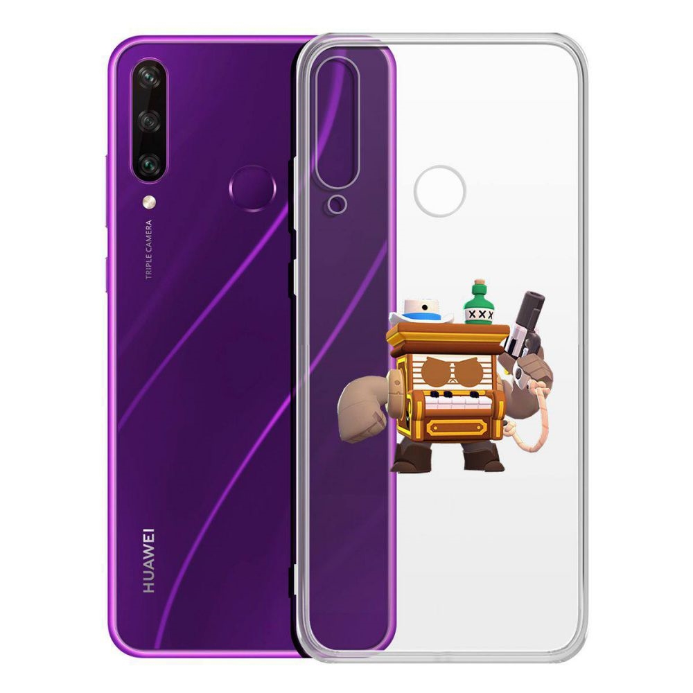 

Чехол-накладка Brawl Stars-8-бит из салуна для Huawei Y6p