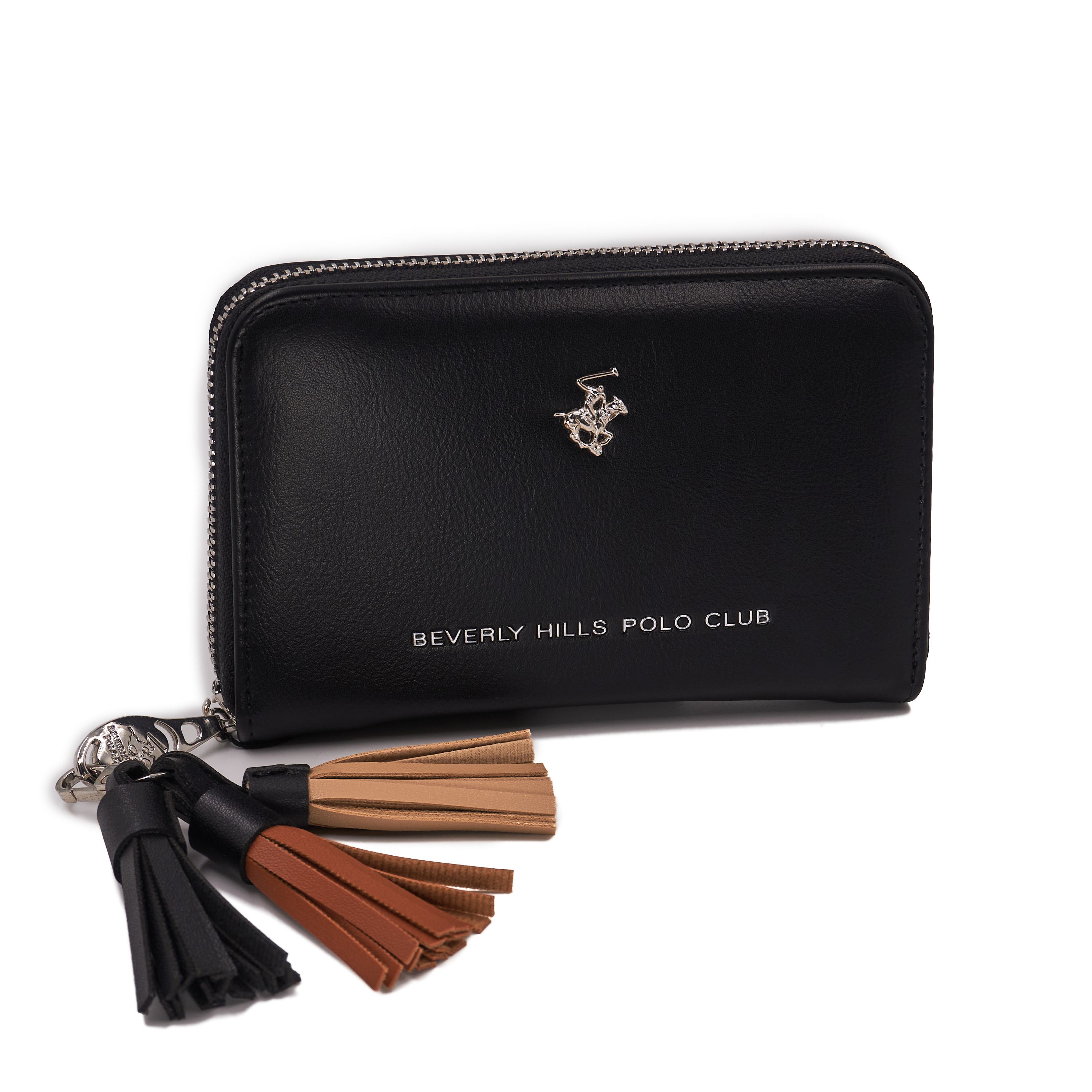 

Кошелек женский Beverly Hills Polo Club BH-3075 черный, BH-3075