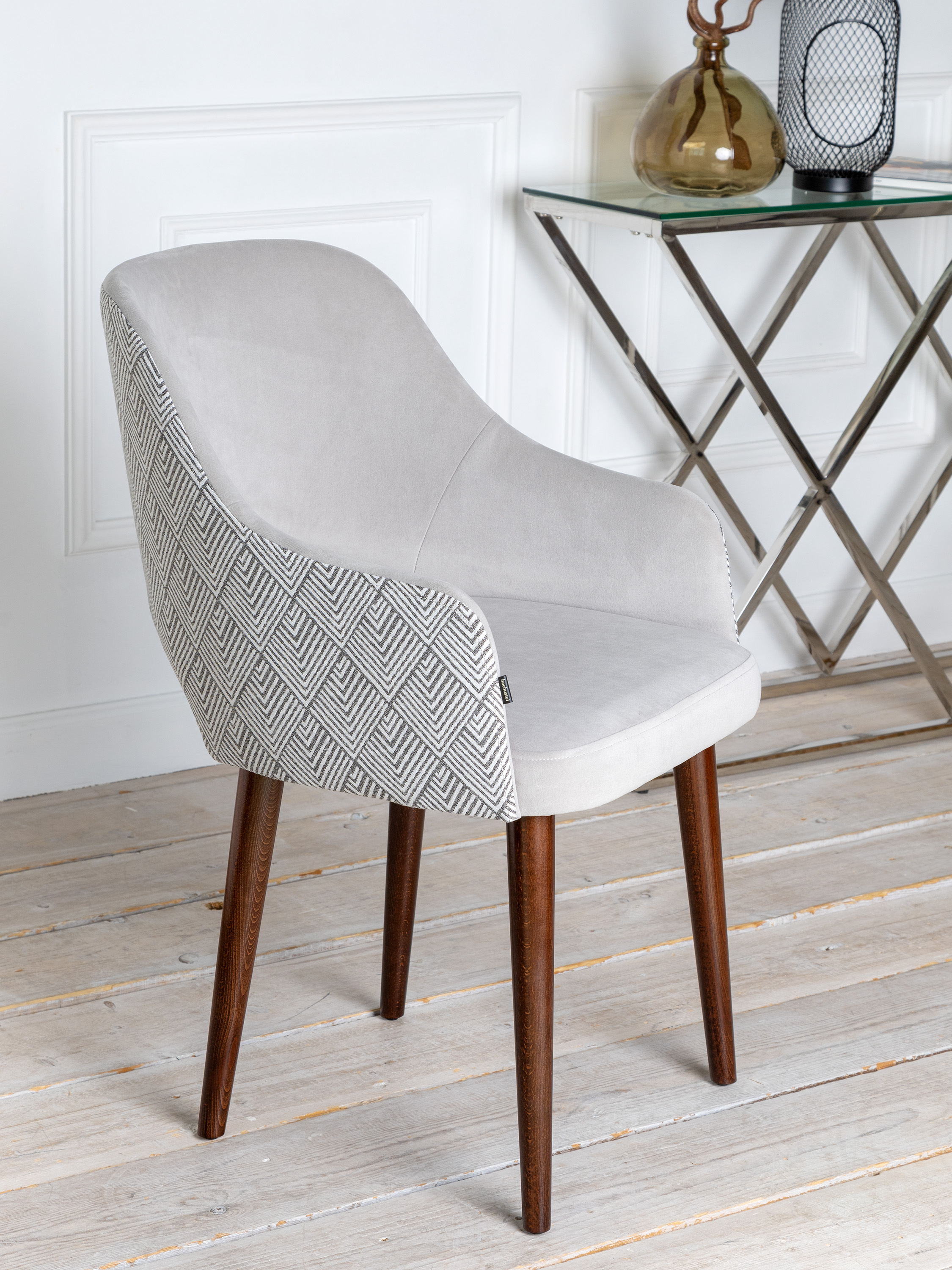 Стул для кухни и гостиной Bono home Ральф, серый