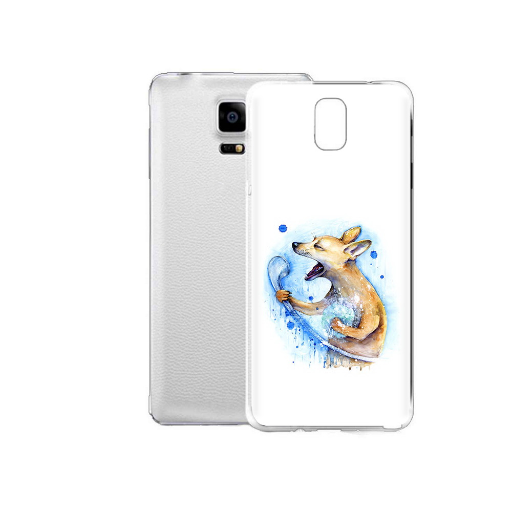 

Чехол MyPads Tocco для Samsung Galaxy Note Edge пение в душе (PT11952.563.537), Прозрачный, Tocco