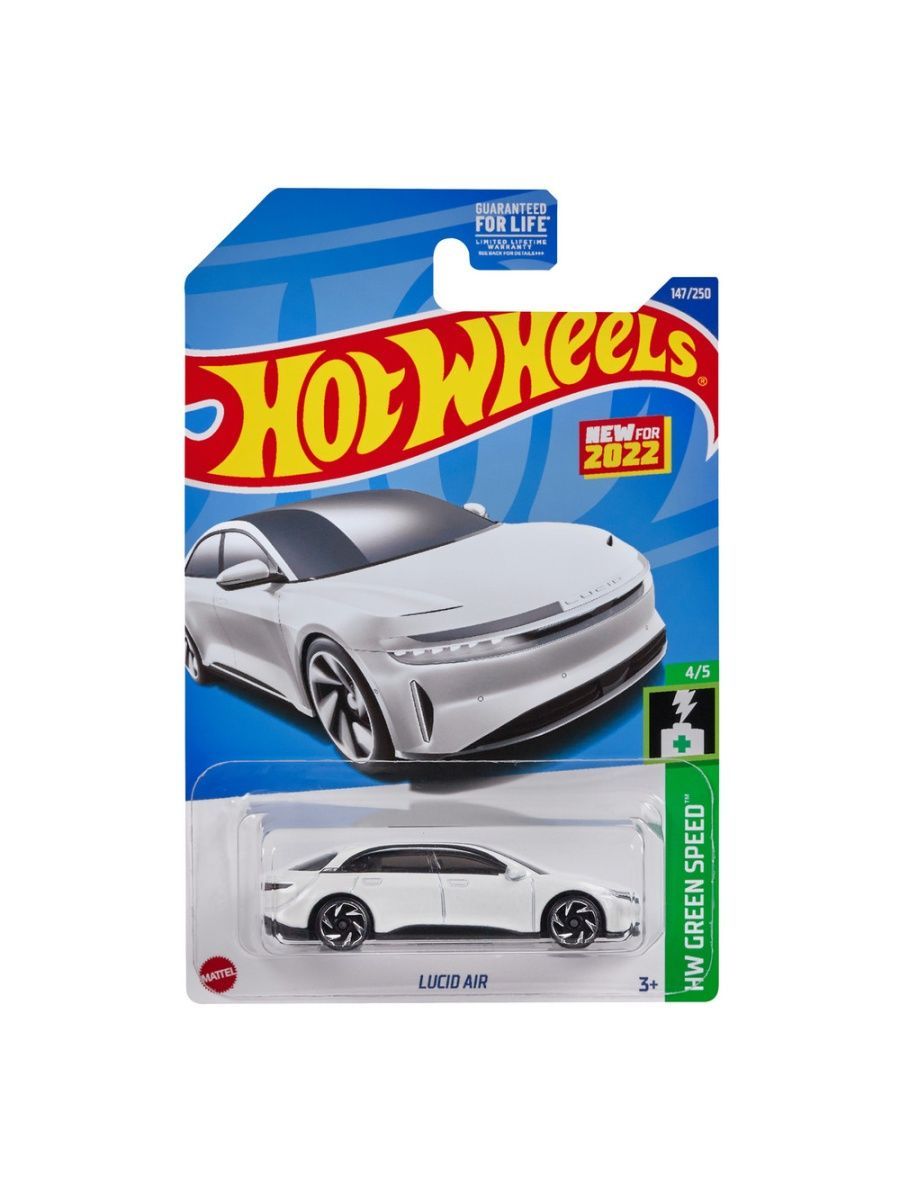 

Машинка Hot Wheels коллекционная (оригинал) LUCIO AIR белый, HCX40