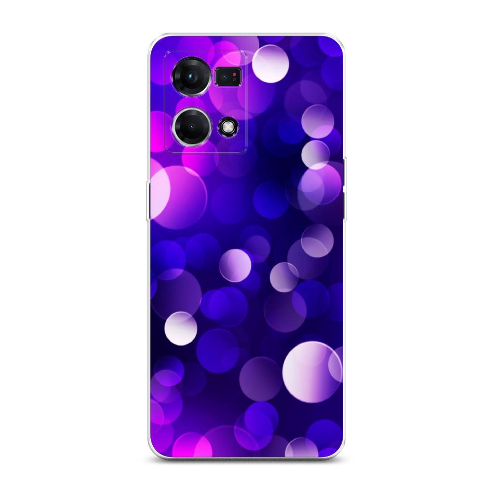 

Чехол на Oppo Reno 7 4G "Абстракция 27", Фиолетовый, 2511450-3