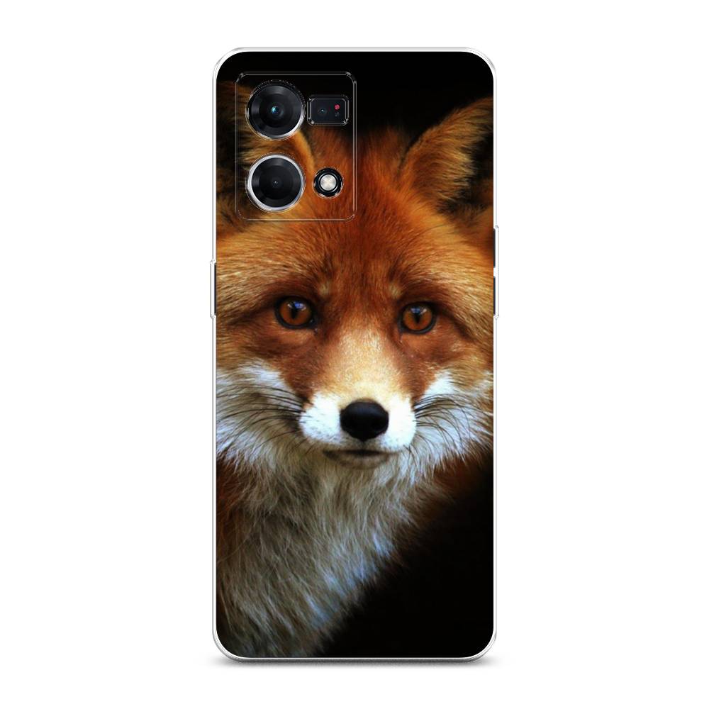 

Чехол на Oppo Reno 7 4G "Лиса 2", Оранжевый;черный;серый, 2511450-1