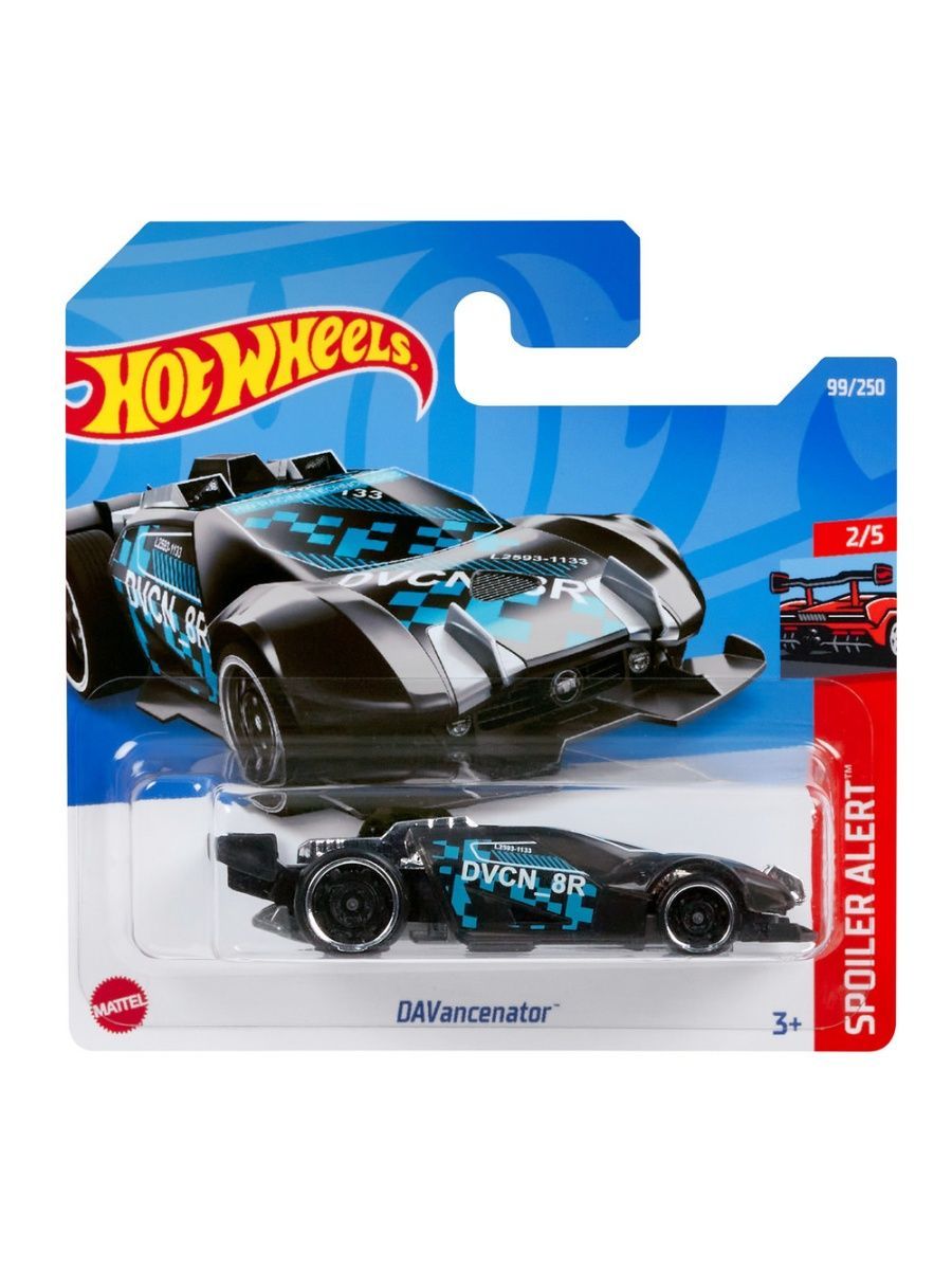 

Машинка Hot Wheels коллекционная (оригинал) DAVancenator черный, HCX19