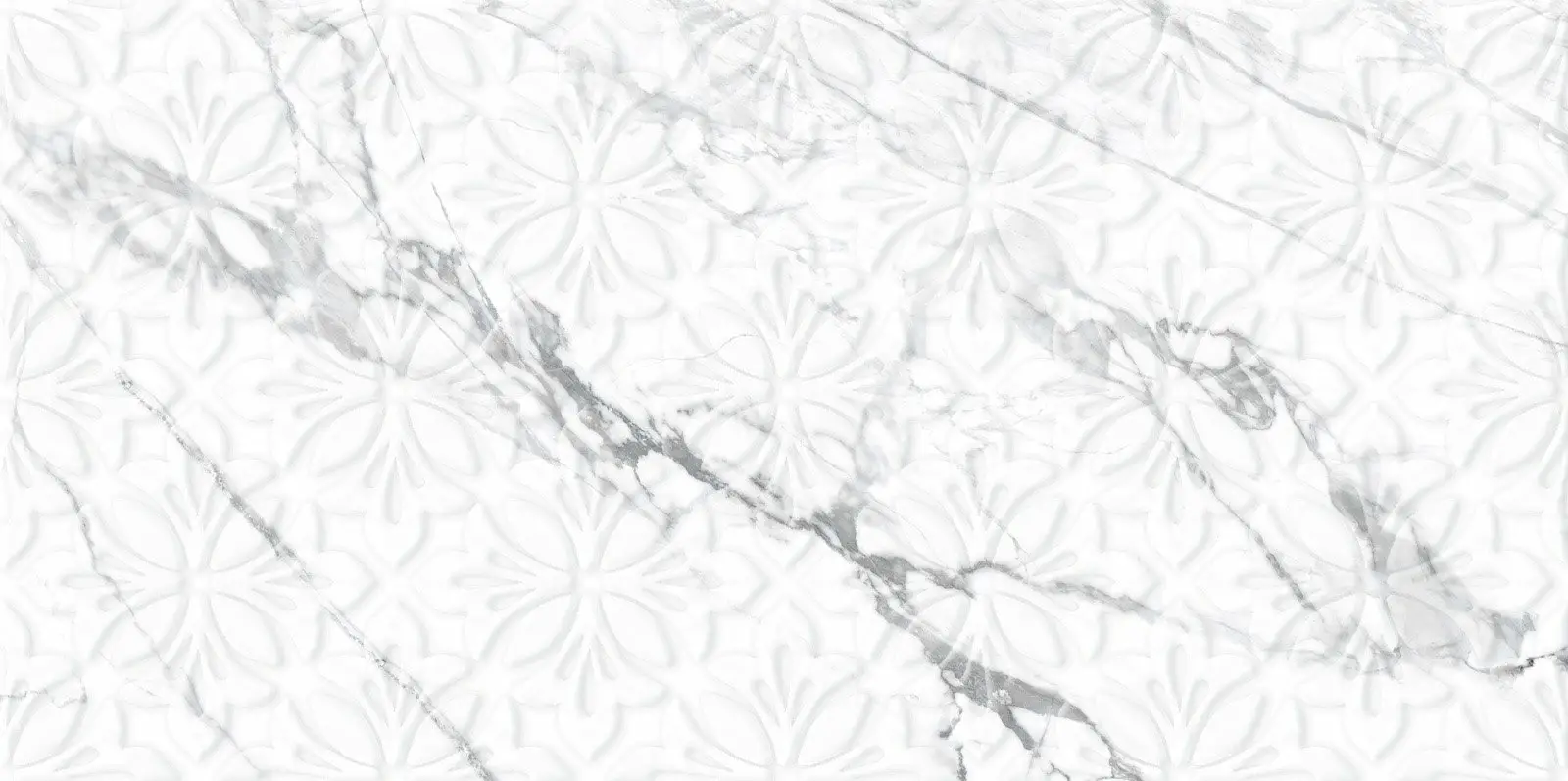 

Плитка базовая ALTACERA Lima Flower 24,9*50 см, Белый