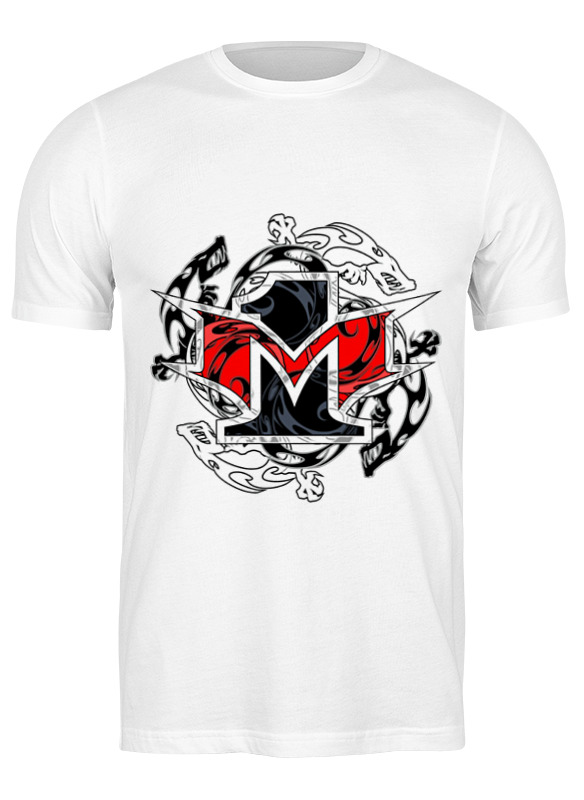 

Футболка мужская Printio M-1 mix fight 3703150 белая 2XL, M-1 mix fight 3703150