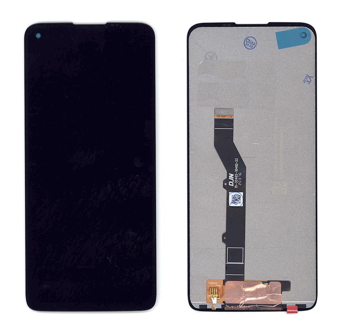

Дисплей с тачскрином для Motorola G9 Plus черный, для Motorola G9 Plus
