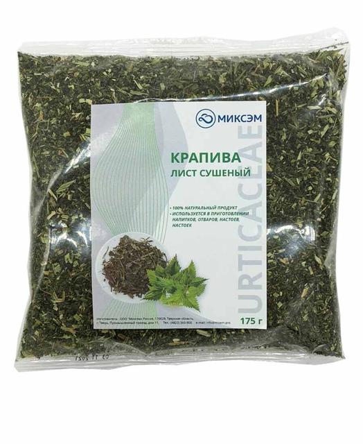 

Миксэм Крапива лист сушеный, 175 г, Крапива