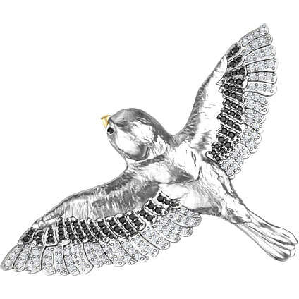 

Брошь женская POKROVSKY 2700048-00215 из серебра, фианит, 2700048-00215