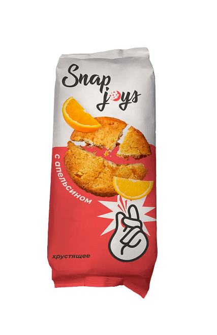 

Печенье Snapjoys Кукис с апельсином 180 г