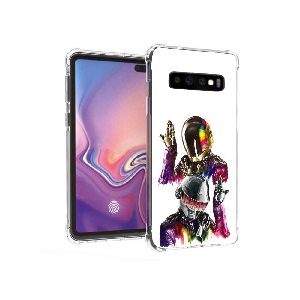 Чехол MyPads Tocco для Samsung Galaxy S10+ диско космонавты (PT125670.500.329)