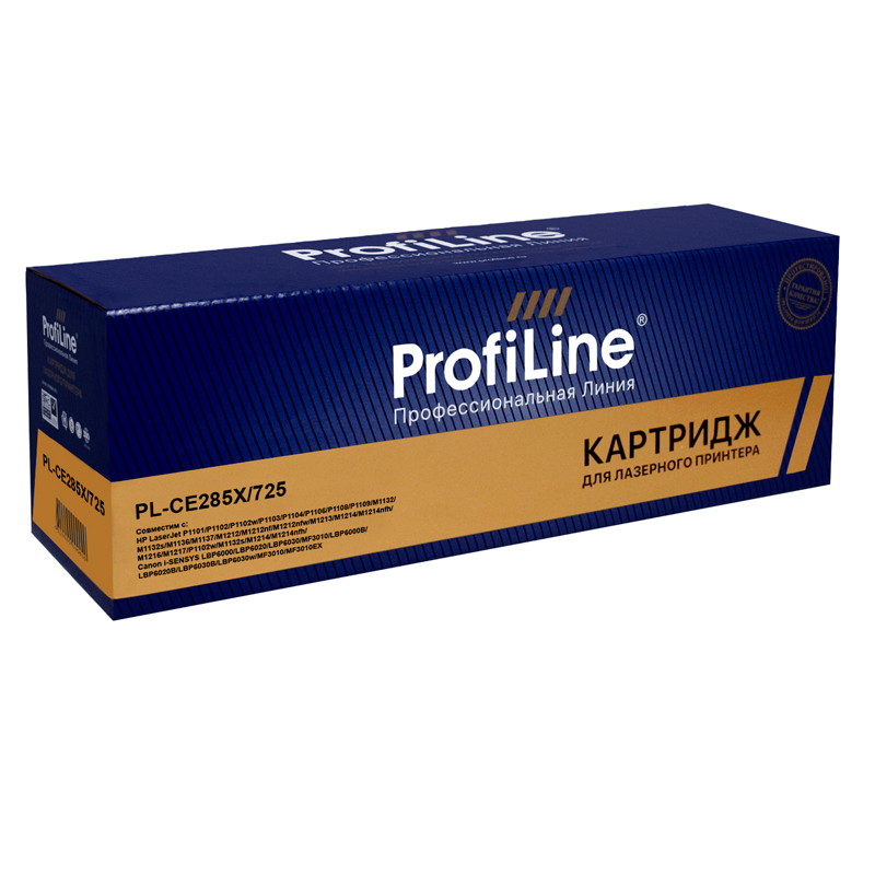 

Картридж для лазерного принтера Profiline PL-CE285X (PL-CE285X) черный, совместимый, PL-CE285X
