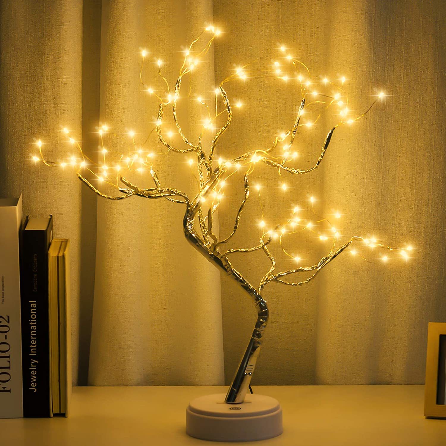 фото Светильник-бонсай epecoled (usb/батарейки, 36led) epecoled treeled_36l_usbbat_hw