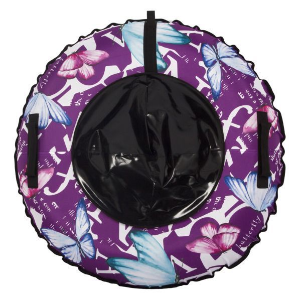 Тюбинг Snowstorm BZ-100_BUTTERFLY_V3 100 см розовый с черным 2790₽