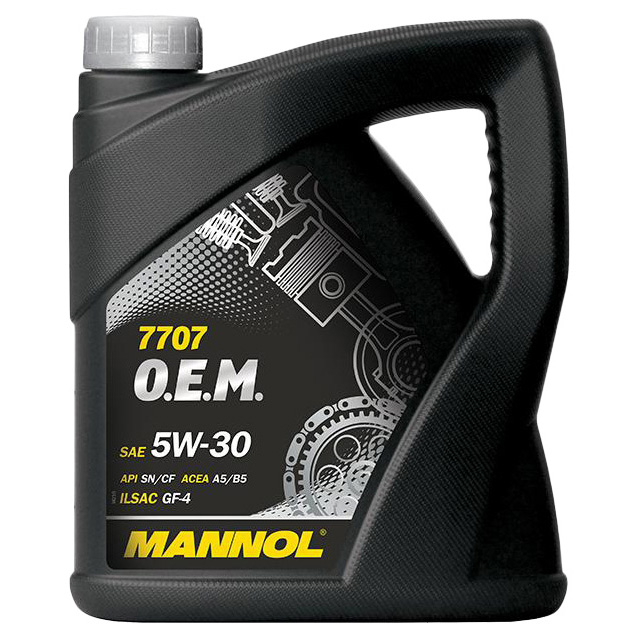 фото Mannol масло 7707 oem for ford volvo 5w-30 sn/cf 5л.