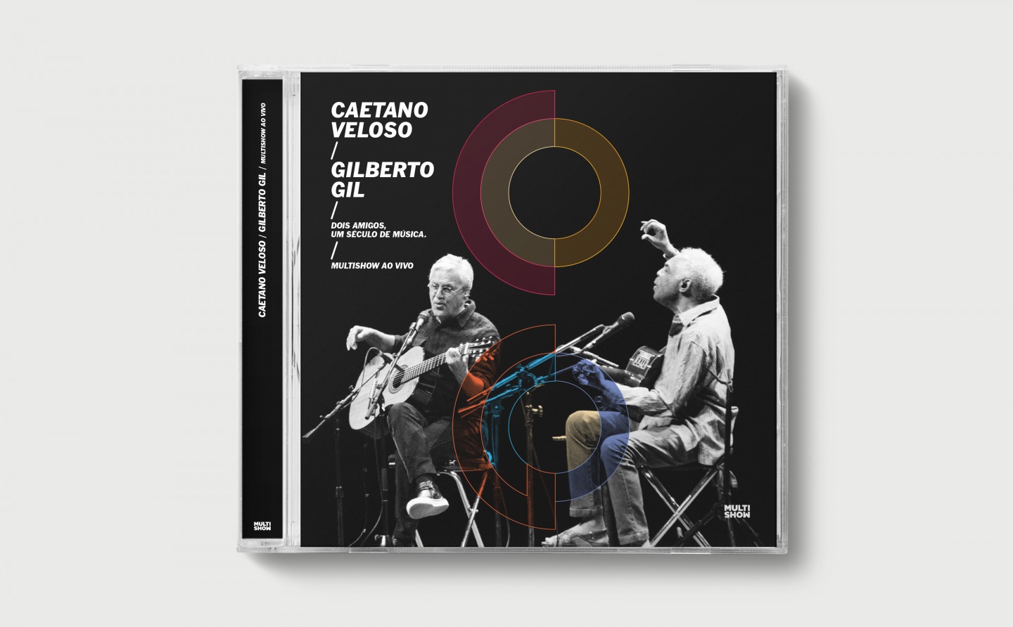 Caetano Veloso, Gilberto Gil – Multishow Ao Vivo (2 DVD + 1 CD)