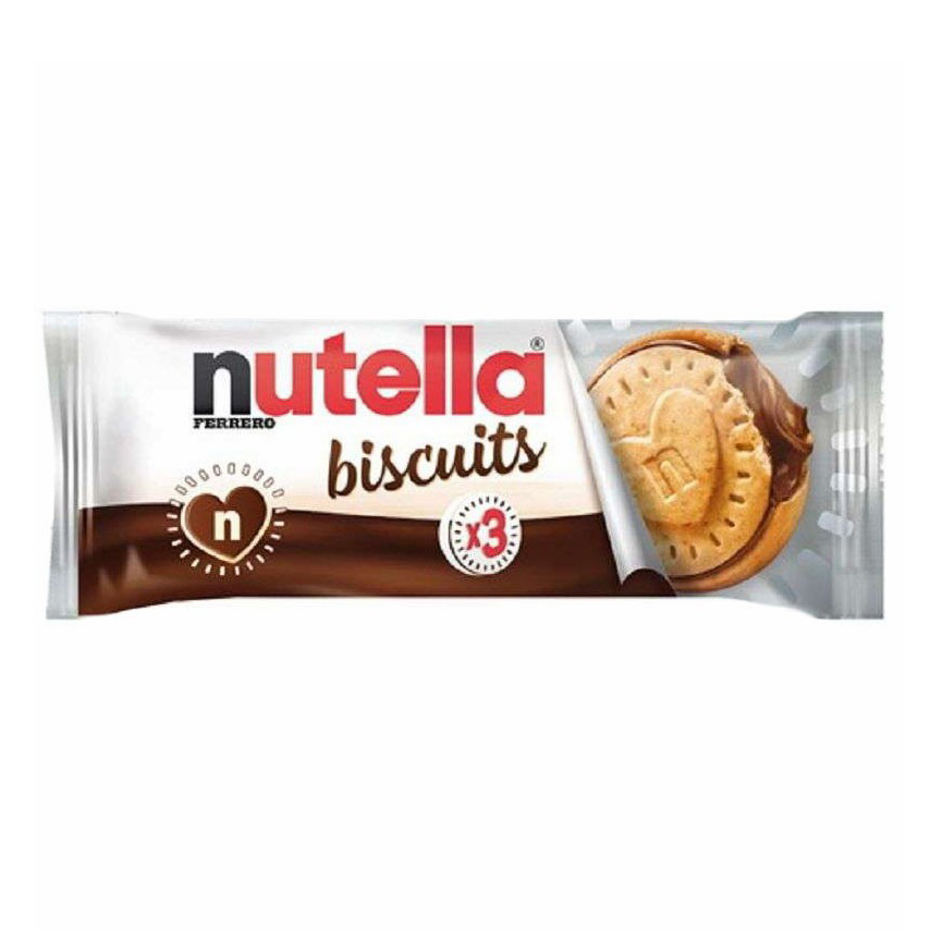 Печенье Nutella Biscuits бисквитное неглазированное 42 г