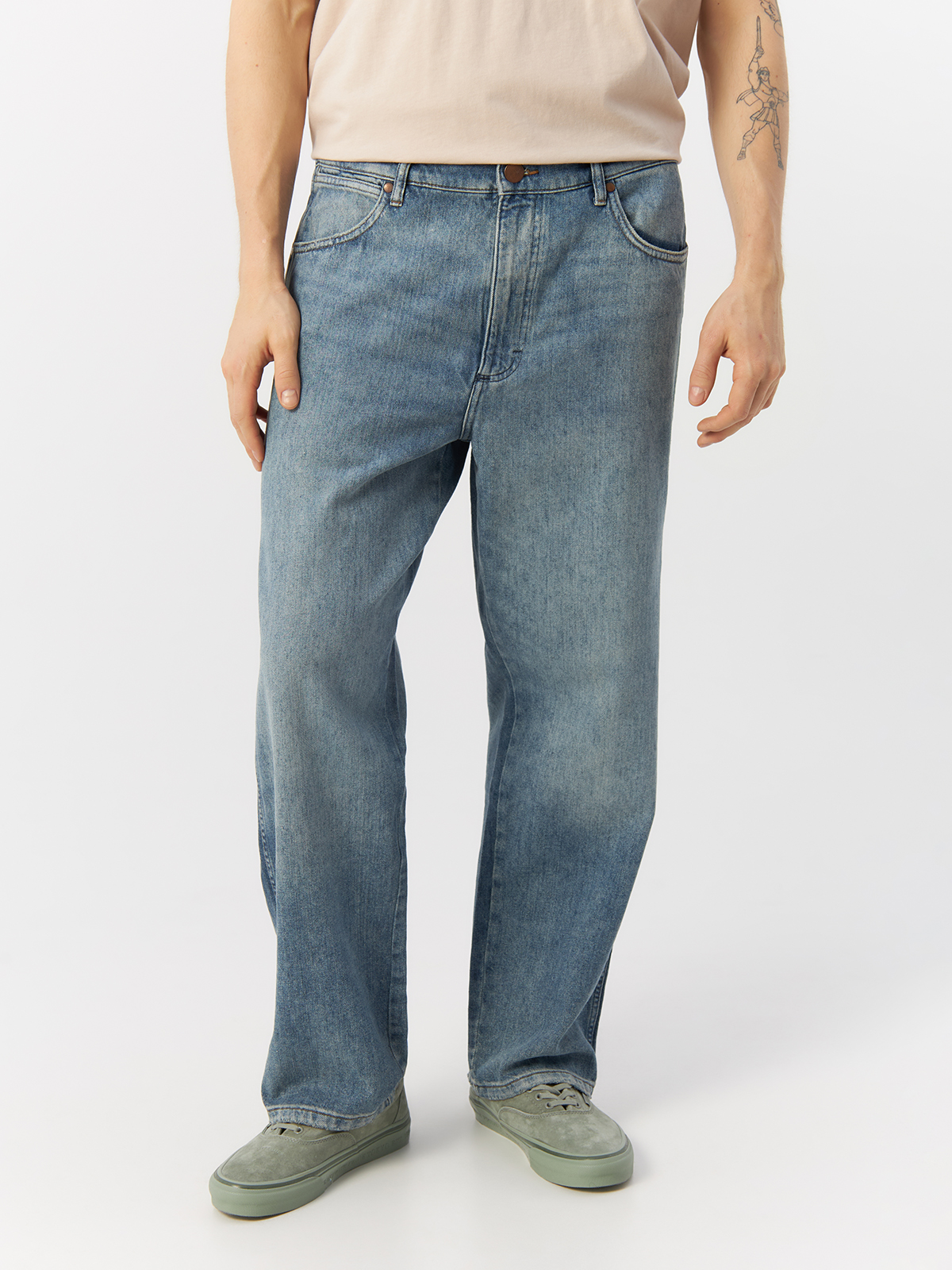 

Джинсы мужские Wrangler 112145851 синие 34/32, Синий, 112145851