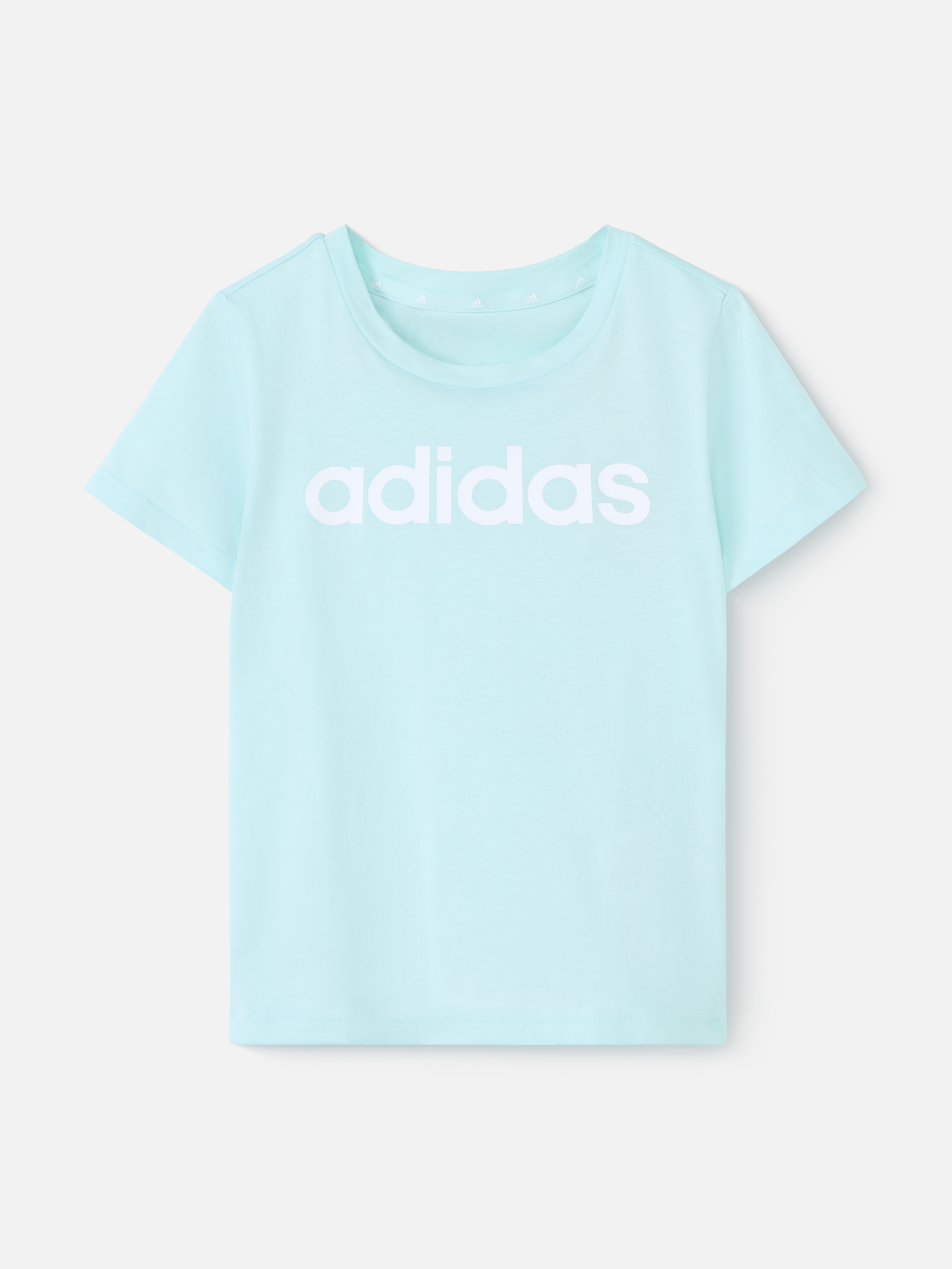 

Футболка Adidas для мальчиков, IY5084, светло-голубая AE6R, размер 128, Голубой, IY5084