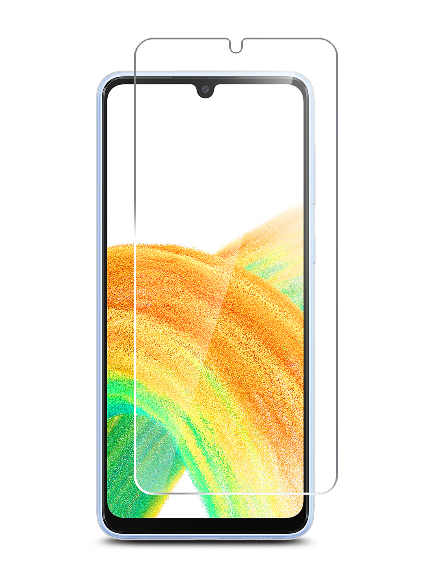 

Гибридное защитное стекло Brozo на Samsung Galaxy A33, Samsung Galaxy A33