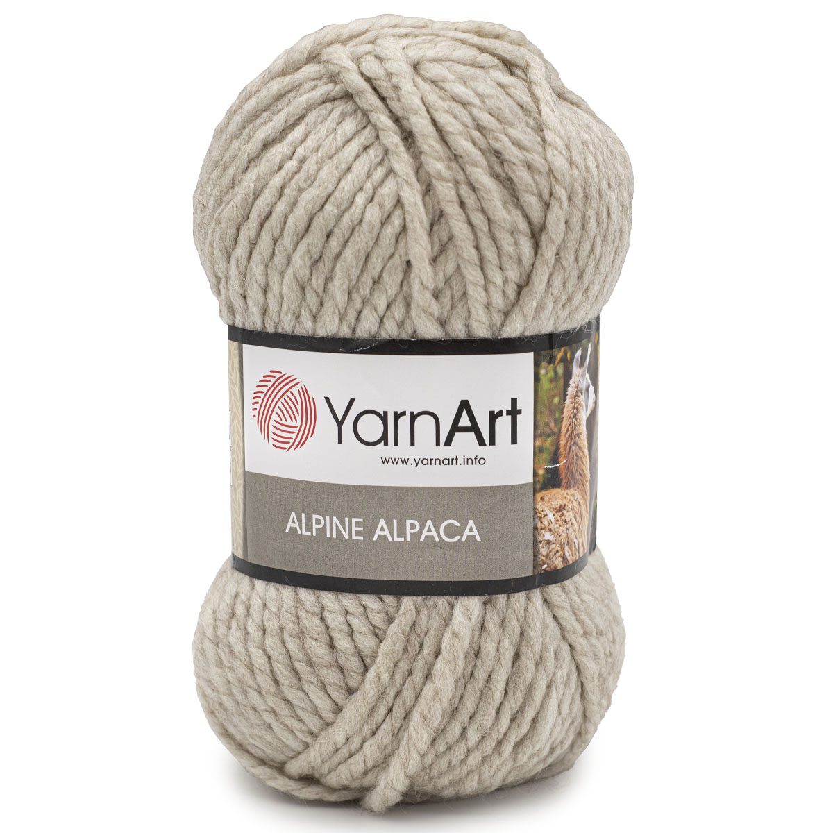

Пряжа YarnArt Alpine Alpaca, 150 г, 120 м (альпака) (430 бежевый), 3 мотка