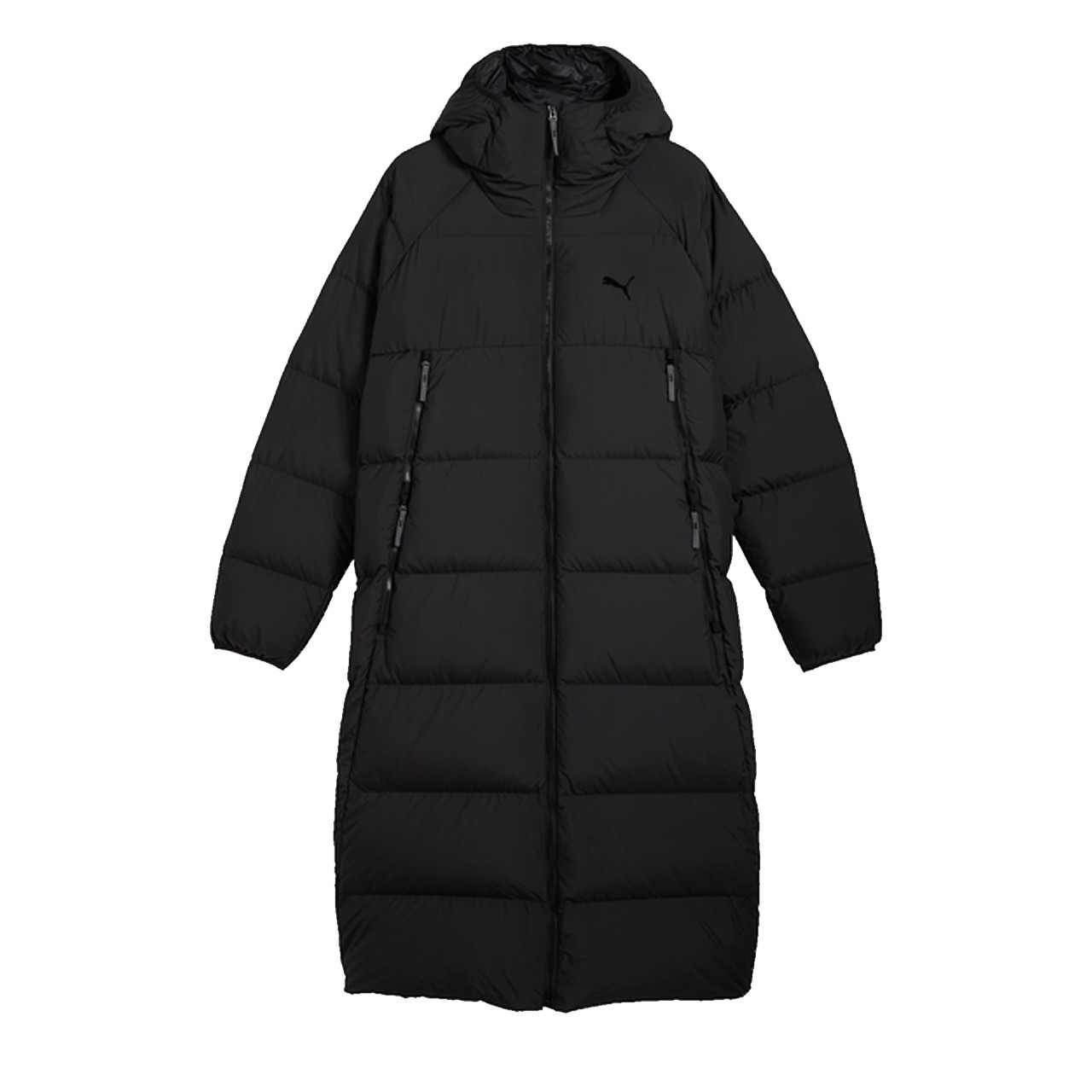 Пуховик мужской PUMA Long Hooded Down Coat черный XL