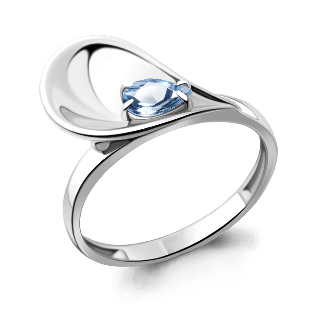 

Кольцо из серебра с топазом Aquamarine Aquamarine 6944705_925_р р, 6944705_925_р